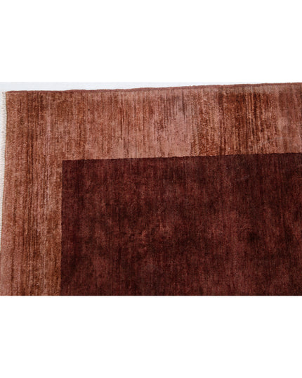 Modcar 8' 9" X 11' 4" Hand Knotted Wool Rug 8' 9" X 11' 4" (267 X 345) / Brown / Wool