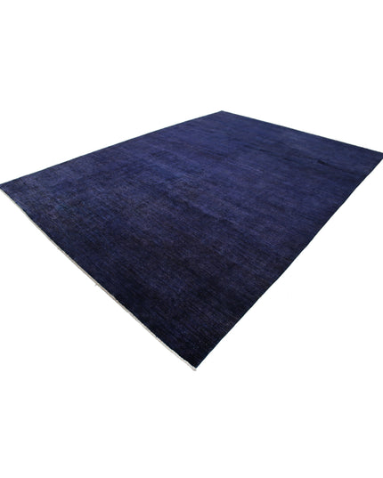 Modcar 8' 2" X 11' 11" Hand Knotted Wool Rug 8' 2" X 11' 11" (249 X 363) / Purple / Wool