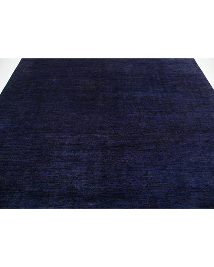 Modcar 8' 2" X 11' 11" Hand Knotted Wool Rug 8' 2" X 11' 11" (249 X 363) / Purple / Wool