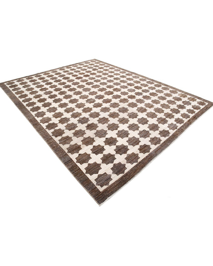 Modcar 8' 7" X 10' 9" Hand Knotted Wool Rug 8' 7" X 10' 9" (262 X 328) / Multi / Wool