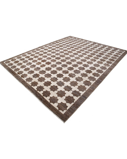 Modcar 8' 7" X 10' 9" Hand Knotted Wool Rug 8' 7" X 10' 9" (262 X 328) / Multi / Wool