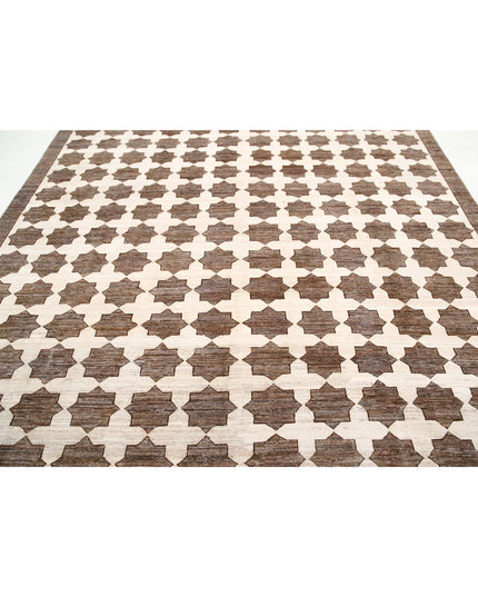 Modcar 8' 7" X 10' 9" Hand Knotted Wool Rug 8' 7" X 10' 9" (262 X 328) / Multi / Wool