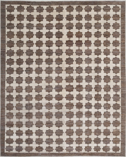 Modcar 8' 7" X 10' 9" Hand Knotted Wool Rug 8' 7" X 10' 9" (262 X 328) / Multi / Wool