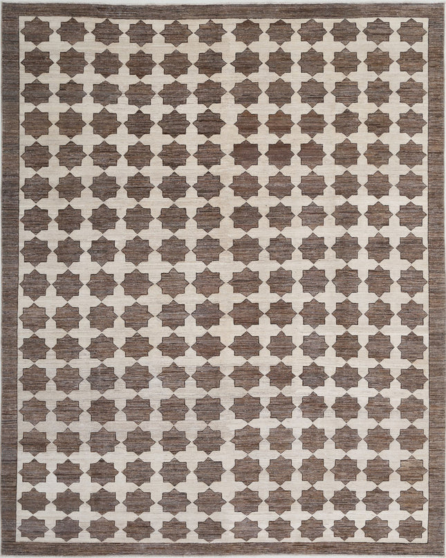 Modcar 8' 7" X 10' 9" Hand Knotted Wool Rug 8' 7" X 10' 9" (262 X 328) / Multi / Wool