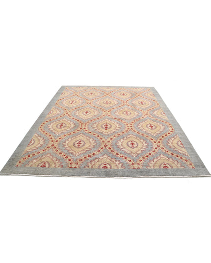 Modcar 8' 2" X 9' 9" Hand Knotted Wool Rug 8' 2" X 9' 9" (249 X 297) / Multi / Wool