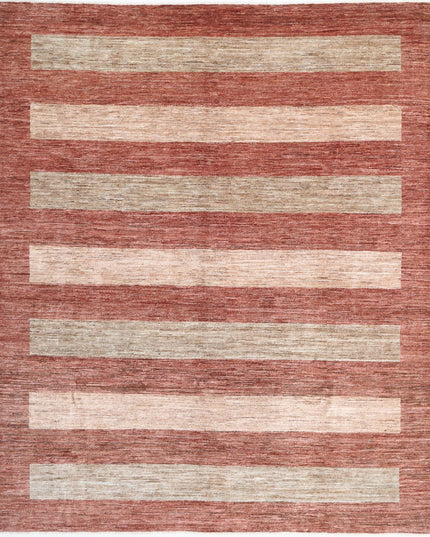 Modcar 7' 11" X 9' 8" Hand Knotted Wool Rug 7' 11" X 9' 8" (241 X 295) / Multi / Wool