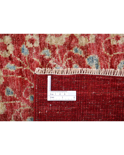 Modcar 8' 1" X 9' 10" Hand Knotted Wool Rug 8' 1" X 9' 10" (246 X 300) / Rust / Wool