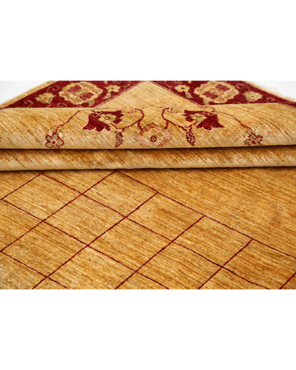 Modcar 9' 2" X 12' 0" Hand Knotted Wool Rug 9' 2" X 12' 0" (280 X 366) / Beige / Wool