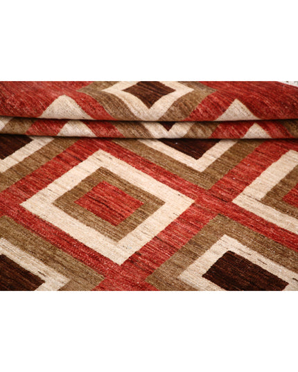 Modcar 9' 1" X 11' 7" Hand Knotted Wool Rug 9' 1" X 11' 7" (277 X 353) / Multi / Wool