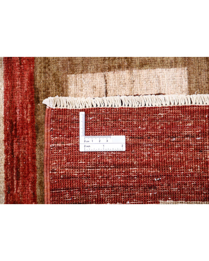 Modcar 9' 1" X 11' 7" Hand Knotted Wool Rug 9' 1" X 11' 7" (277 X 353) / Multi / Wool