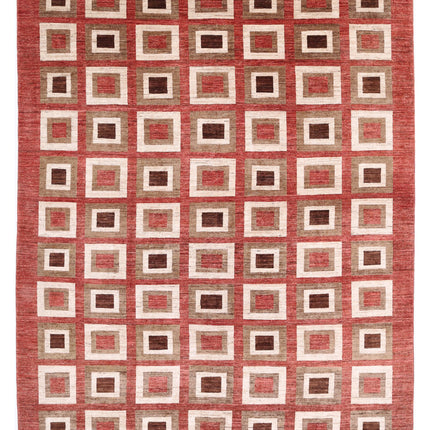Modcar 9' 1" X 11' 7" Hand Knotted Wool Rug 9' 1" X 11' 7" (277 X 353) / Multi / Wool