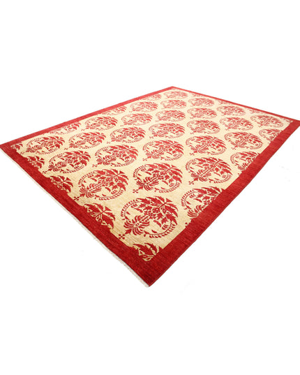 Modcar 8' 4" X 11' 5" Hand Knotted Wool Rug 8' 4" X 11' 5" (254 X 348) / Beige / Wool