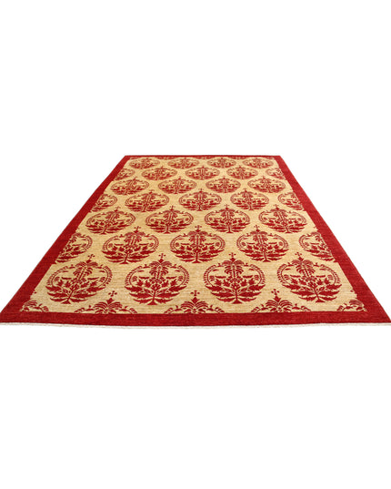 Modcar 8' 4" X 11' 5" Hand Knotted Wool Rug 8' 4" X 11' 5" (254 X 348) / Beige / Wool