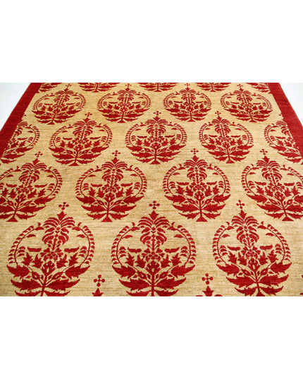 Modcar 8' 4" X 11' 5" Hand Knotted Wool Rug 8' 4" X 11' 5" (254 X 348) / Beige / Wool