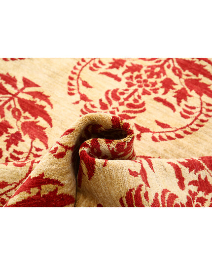 Modcar 8' 4" X 11' 5" Hand Knotted Wool Rug 8' 4" X 11' 5" (254 X 348) / Beige / Wool