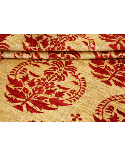 Modcar 8' 4" X 11' 5" Hand Knotted Wool Rug 8' 4" X 11' 5" (254 X 348) / Beige / Wool