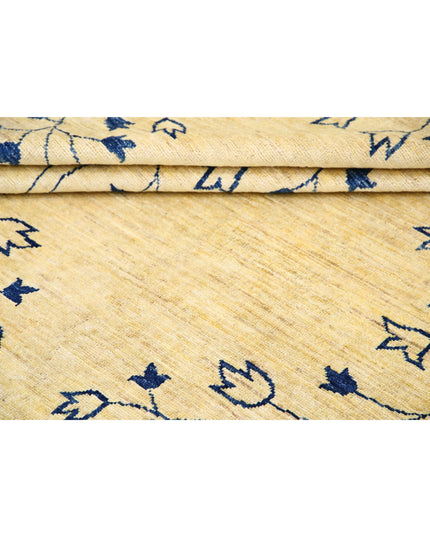 Modcar 9' 5" X 10' 9" Hand Knotted Wool Rug 9' 5" X 10' 9" (287 X 328) / Gold / Wool