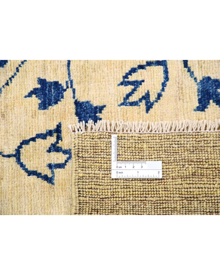 Modcar 9' 5" X 10' 9" Hand Knotted Wool Rug 9' 5" X 10' 9" (287 X 328) / Gold / Wool