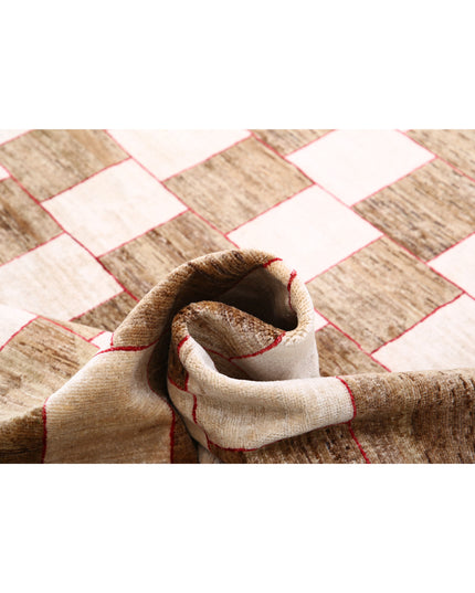 Modcar 9' 0" X 11' 8" Hand Knotted Wool Rug 9' 0" X 11' 8" (274 X 356) / Beige / Wool