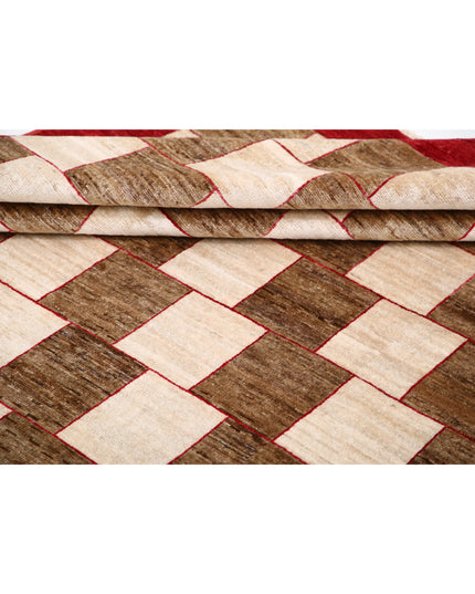 Modcar 9' 0" X 11' 8" Hand Knotted Wool Rug 9' 0" X 11' 8" (274 X 356) / Beige / Wool