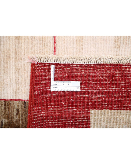 Modcar 9' 0" X 11' 8" Hand Knotted Wool Rug 9' 0" X 11' 8" (274 X 356) / Beige / Wool