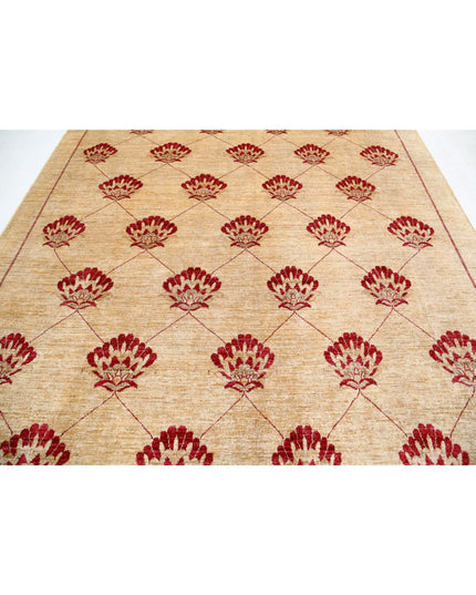 Modcar 8' 0" X 10' 9" Hand Knotted Wool Rug 8' 0" X 10' 9" (244 X 328) / Beige / Wool