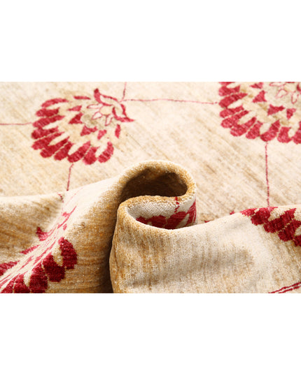Modcar 8' 0" X 10' 9" Hand Knotted Wool Rug 8' 0" X 10' 9" (244 X 328) / Beige / Wool