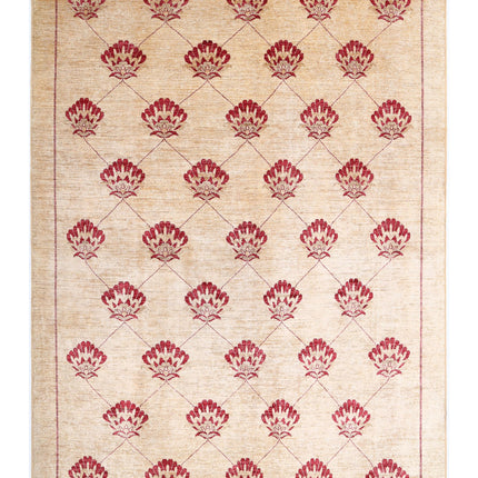 Modcar 8' 0" X 10' 9" Hand Knotted Wool Rug 8' 0" X 10' 9" (244 X 328) / Beige / Wool