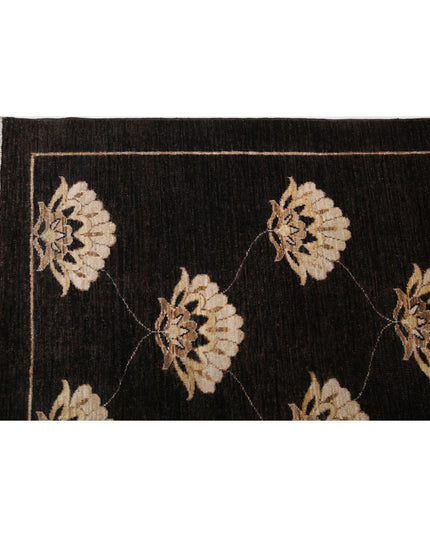 Modcar 8' 0" X 9' 5" Hand Knotted Wool Rug 8' 0" X 9' 5" (244 X 287) / Brown / Wool