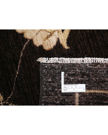 Modcar 8' 0" X 9' 5" Hand Knotted Wool Rug 8' 0" X 9' 5" (244 X 287) / Brown / Wool