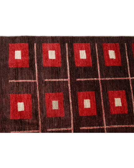 Modcar 7' 8" X 9' 2" Hand Knotted Wool Rug 7' 8" X 9' 2" (234 X 280) / Multi / Wool