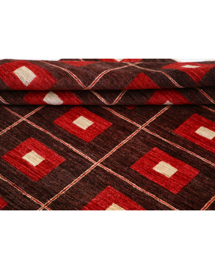 Modcar 7' 8" X 9' 2" Hand Knotted Wool Rug 7' 8" X 9' 2" (234 X 280) / Multi / Wool