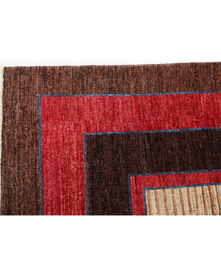 Modcar 7' 9" X 9' 5" Hand Knotted Wool Rug 7' 9" X 9' 5" (236 X 287) / Beige / Wool