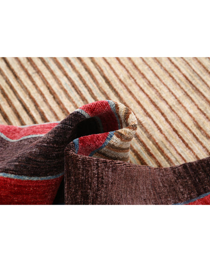 Modcar 7' 9" X 9' 5" Hand Knotted Wool Rug 7' 9" X 9' 5" (236 X 287) / Beige / Wool