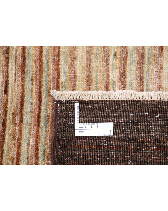 Modcar 7' 9" X 9' 5" Hand Knotted Wool Rug 7' 9" X 9' 5" (236 X 287) / Beige / Wool