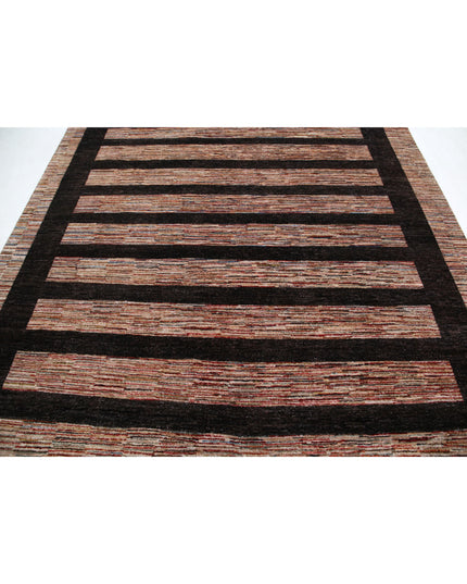 Modcar 7' 7" X 9' 3" Hand Knotted Wool Rug 7' 7" X 9' 3" (231 X 282) / Beige / Wool