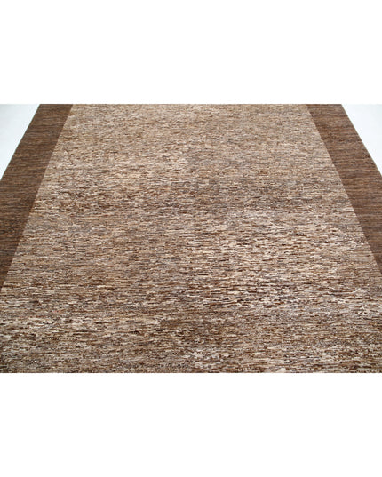 Modcar 7' 11" X 9' 2" Hand Knotted Wool Rug 7' 11" X 9' 2" (241 X 280) / Beige / Wool