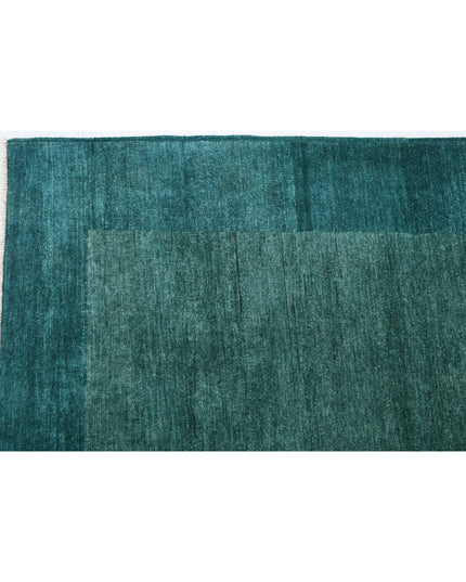 Modcar 8' 4" X 9' 4" Hand Knotted Wool Rug 8' 4" X 9' 4" (254 X 284) / Green / Wool