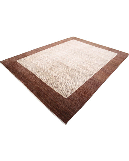 Modcar 8' 0" X 10' 2" Hand Knotted Wool Rug 8' 0" X 10' 2" (244 X 310) / Beige / Wool