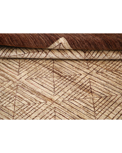 Modcar 8' 0" X 10' 2" Hand Knotted Wool Rug 8' 0" X 10' 2" (244 X 310) / Beige / Wool