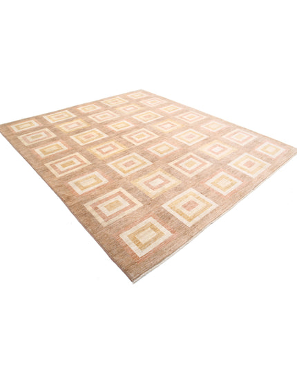 Modcar 8' 4" X 9' 4" Hand Knotted Wool Rug 8' 4" X 9' 4" (254 X 284) / Beige / Wool
