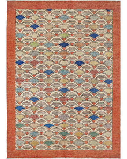 Modcar 8' 10" X 12' 0" Hand Knotted Wool Rug 8' 10" X 12' 0" (269 X 366) / Multi / Wool