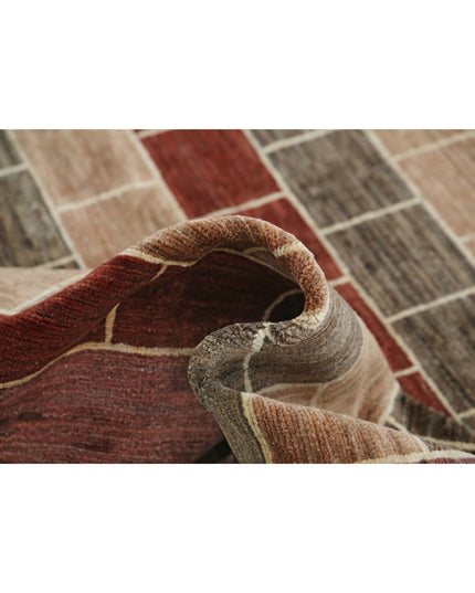 Modcar 5' 11" X 8' 6" Hand Knotted Wool Rug 5' 11" X 8' 6" (180 X 259) / Multi / Wool