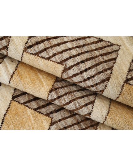 Modcar 8' 9" X 11' 4" Hand Knotted Wool Rug 8' 9" X 11' 4" (267 X 345) / Multi / Wool