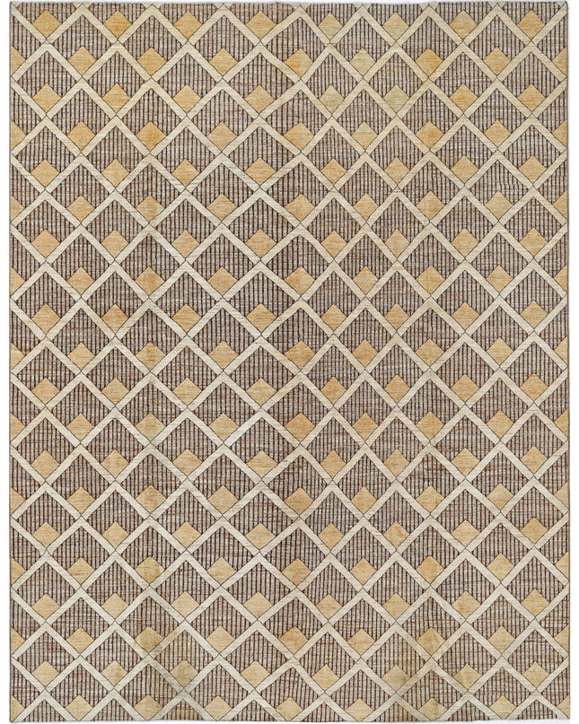Modcar 8' 9" X 11' 4" Hand Knotted Wool Rug 8' 9" X 11' 4" (267 X 345) / Multi / Wool