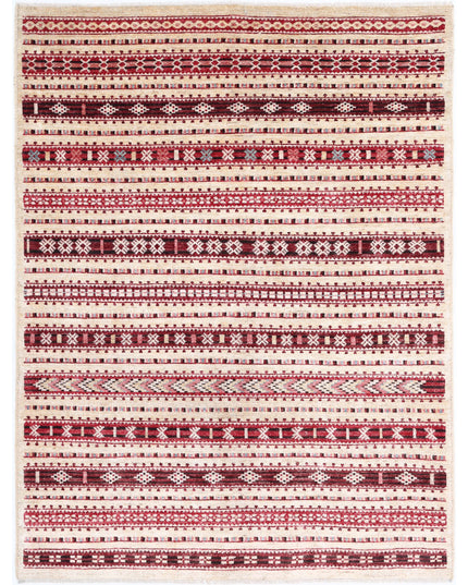 Modcar 5' 0" X 6' 6" Hand Knotted Wool Rug 5' 0" X 6' 6" (152 X 198) / Multi / Wool