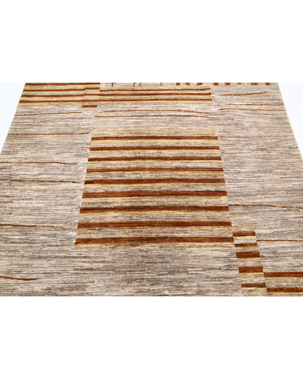 Modcar 4' 11" X 6' 4" Hand Knotted Wool Rug 4' 11" X 6' 4" (150 X 193) / Multi / Wool