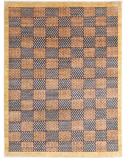 Modcar 4' 10" X 6' 5" Hand Knotted Wool Rug 4' 10" X 6' 5" (147 X 196) / Multi / Wool