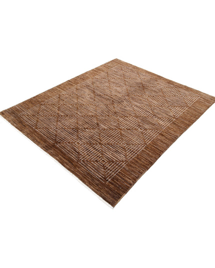 Modcar 5' 2" X 6' 2" Hand Knotted Wool Rug 5' 2" X 6' 2" (158 X 188) / Multi / Wool