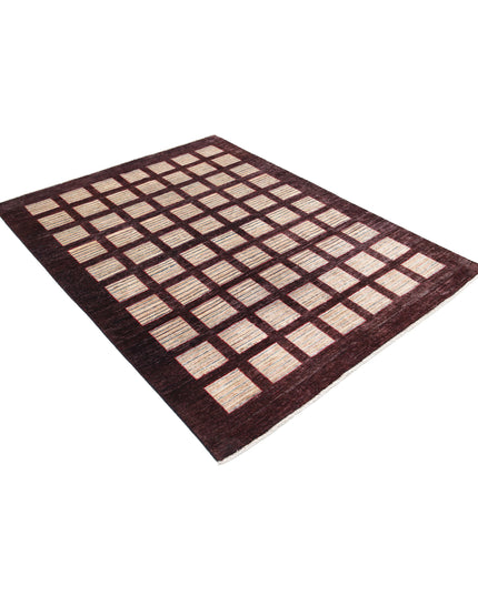 Modcar 4' 11" X 6' 5" Hand Knotted Wool Rug 4' 11" X 6' 5" (150 X 196) / Multi / Wool